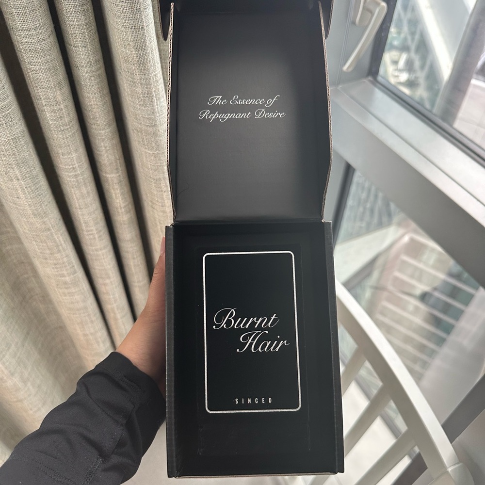 Boring Company Burnt Hair Perfume Never Used Original Box